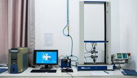 Electronic tensile test machine