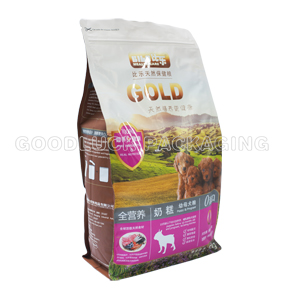 Stand up pouch dog food packaging
